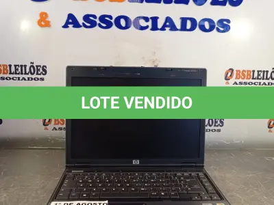 LOTE 002 - 01 NOTEBOOK MARCA HP. (NO ESTADO, LEILÃO NÃO TEM GARANTIA E NEM DEVOLUÇÃO, SUJEITO A POSSÍVEIS AVARIAS VISÍVEIS/OCULTAS E/OU AUSÊNCIA DE COMPONENTES).
