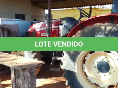 LOTE 001 - 01 TRATOR YANMAR 1185S TURBO 4X4 ANO 2016 COM CREEPER/REDUTOR DE VELOCIDADE ,MOTOR YANMAR 4 CILINDROS TURBO DE 85 CV DE POTENCIA,EQUIPADO COM PESOS DIANTEIROS E COMANDO HIDRÁULICO DUPLO DE 4 SAÍDAS , HORIMETRO ENCONTRA-SE COM : 2330 HORAS,PINTURA ORIGINAL TRATOR SEMI NOVO EM PERFEITO ESTADO DE MECÂNICA E PARTE ELÉTRICA TUDO FUNCIONANDO (NO ESTADO) (VISITAÇÃO AGENDAR 61-98153-0503 JÚNIOR)