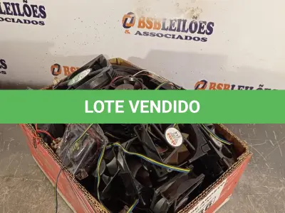 LOTE 136 - 01 LOTE COM VÁRIOS COOLERS PARA PC MARCAS E MODELOS DIVERSOS. (NO ESTADO, LEILÃO NÃO TEM GARANTIA E NEM DEVOLUÇÃO, SUJEITO A POSSÍVEIS AVARIAS VISÍVEIS/OCULTAS E/OU AUSÊNCIA DE COMPONENTES).