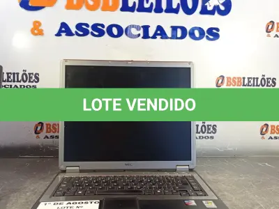 LOTE 003 - 01 NOTEBOOK MARCA NEC PARA. (NO ESTADO, LEILÃO NÃO TEM GARANTIA E NEM DEVOLUÇÃO, SUJEITO A POSSÍVEIS AVARIAS VISÍVEIS/OCULTAS E/OU AUSÊNCIA DE COMPONENTES).