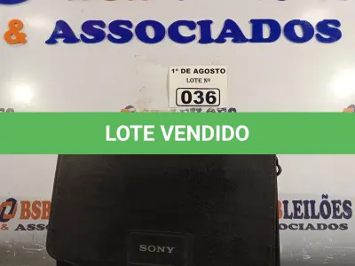 LOTE 036 - 01 APARELHO DIGITAL ÁUDIO TAPE-RECORDER MARCA SONY MODELO TCD-D10. (NO ESTADO, LEILÃO NÃO TEM GARANTIA E NEM DEVOLUÇÃO, SUJEITO A POSSÍVEIS AVARIAS VISÍVEIS/OCULTAS E/OU AUSÊNCIA DE COMPONENTES).