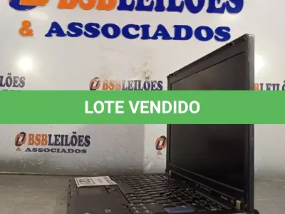 LOTE 021 - 01 NOTEBOOK MARCA LENOVO. (NO ESTADO, LEILÃO NÃO TEM GARANTIA E NEM DEVOLUÇÃO, SUJEITO A POSSÍVEIS AVARIAS VISÍVEIS/OCULTAS E/OU AUSÊNCIA DE COMPONENTES).