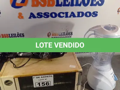 LOTE 156 - 01 FORNO ELÉTRICO PEQUENO, 02 MIXER PARA ALIMENTOS E 01 LIQUIDIFICADOR. (NO ESTADO, LEILÃO NÃO TEM GARANTIA E NEM DEVOLUÇÃO, SUJEITO A POSSÍVEIS AVARIAS VISÍVEIS/OCULTAS E/OU AUSÊNCIA DE COMPONENTES).