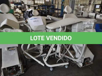 LOTE 254 - 03 CADEIRAS ODONTOLÓGICAS (UNIDADE: A-018 - RECIFE/PE - LOCAL DE RETIRADA: AVENIDA BEBERIBE, 3620 - BEBERIBE - RECIFE/PE - CEP: 52.130-547)