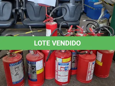LOTE 257 - 15 EXTINTORES (UNIDADE: A-018 - RECIFE/PE - LOCAL DE RETIRADA: AVENIDA BEBERIBE, 3620 - BEBERIBE - RECIFE/PE - CEP: 52.130-547)