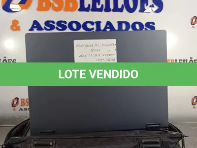 LOTE 063 - 01 NOTEBOOK MARCA HP COM MALETA. (NO ESTADO, LEILÃO NÃO TEM GARANTIA E NEM DEVOLUÇÃO, SUJEITO A POSSÍVEIS AVARIAS VISÍVEIS/OCULTAS E/OU AUSÊNCIA DE COMPONENTES).