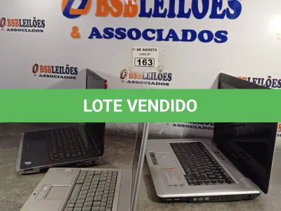 LOTE 163 - 03 NOTEBOOK’S MARCAS E MODELOS DIVERSOS PARA RETIRADA DE PEÇAS. (NO ESTADO, LEILÃO NÃO TEM GARANTIA E NEM DEVOLUÇÃO, SUJEITO A POSSÍVEIS AVARIAS VISÍVEIS/OCULTAS E/OU AUSÊNCIA DE COMPONENTES).