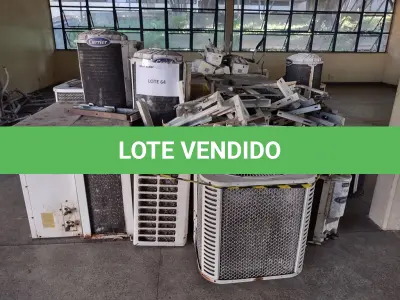 LOTE 297 - 23 APARELHOS DE AR-CONDICIONADOS + 09 CONDENSADORAS (SUCATAS) (UNIDADE: A-018 - RECIFE/PE - LOCAL DE RETIRADA: AVENIDA BEBERIBE, 3620 - BEBERIBE - RECIFE/PE - CEP: 52.130-547)