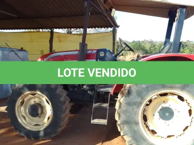 LOTE 001 - 01 TRATOR YANMAR 1185S TURBO 4X4 ANO 2016 COM CREEPER/REDUTOR DE VELOCIDADE ,MOTOR YANMAR 4 CILINDROS TURBO DE 85 CV DE POTENCIA,EQUIPADO COM PESOS DIANTEIROS E COMANDO HIDRÁULICO DUPLO DE 4 SAÍDAS , HORIMETRO ENCONTRA-SE COM : 2330 HORAS,PINTURA ORIGINAL TRATOR SEMI NOVO EM PERFEITO ESTADO DE MECÂNICA E PARTE ELÉTRICA TUDO FUNCIONANDO (NO ESTADO) (VISITAÇÃO AGENDAR 61-98153-0503 JÚNIOR)