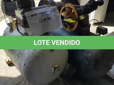 LOTE 281 - 02 COMPRESSORES ODONTOLÓGICOS (SUCATAS) (UNIDADE: A-018 - RECIFE/PE - LOCAL DE RETIRADA: AVENIDA BEBERIBE, 3620 - BEBERIBE - RECIFE/PE - CEP: 52.130-547)
