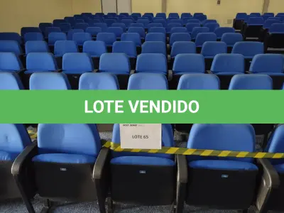 LOTE 298 - 106 CADEIRAS DE AUDITÓRIO (UNIDADE: A-018 - RECIFE/PE - LOCAL DE RETIRADA: AVENIDA BEBERIBE, 3620 - BEBERIBE - RECIFE/PE - CEP: 52.130-547)