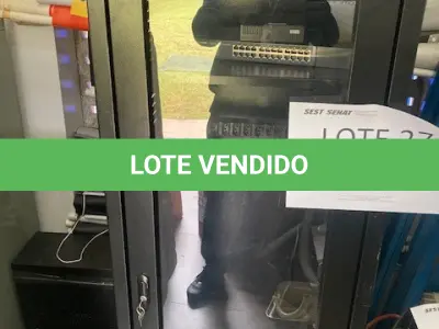 LOTE 649 - RACK P/ INFORMÁTICA FECHADO + HUB/SWITCH TP LINK 16 PORTAS + 3 NOBREAKS POWER VISION II+ HUB/SWITCH TP LINK 24 PORTASI. (UNIDADE: DN 164 - SANTO ANTÔNIO DA PLATINA/PR - LOCAL DE RETIRADA: RODOVIA BR-153 - KM 41, Nº 970 –  SANTO ANTÔNIO DA PLATINA/PR - CEP: 86.430-000)
