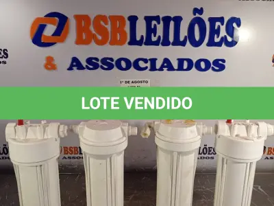 LOTE 189 - 04 FILTROS TIPO CAVALETE PARA CAIXA D’AGUA. (NO ESTADO, LEILÃO NÃO TEM GARANTIA E NEM DEVOLUÇÃO, SUJEITO A POSSÍVEIS AVARIAS VISÍVEIS/OCULTAS E/OU AUSÊNCIA DE COMPONENTES).