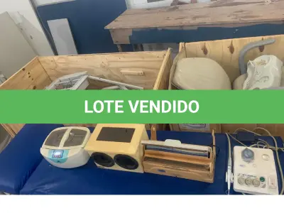 LOTE 088 - MACA DOBRAVEL(DIVA) + 2 MESA CLÍNICA + CAIXA PARA REVELAO DE RADIOGRAFIA + SELADORA + CUBA ULTRASONICA 127V + 4 CADEIRAS ODONTOLOGICA + ULTRASSOM ODONTOLOGICO + 2 MOCHOS MECANICOS + 1 MESA DE RPC REGULAVEL (UNIDADE: B-076 - SANTARÉM/PA - LOCAL DE RETIRADA: RODOVIA SANTARÉM CUIABÁ, BR 163, KM 05, S/N, BAIRRO MATINHA - SANTARÉM/PA - CEP: 68.030-000) 