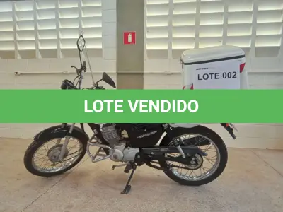 LOTE 024 - MOTOCICLETA HONDA CG 125 CARGO KS (UNIDADE: B-046 - SÃO JOSÉ DO RIO PRETO/SP LOCAL DE RETIRADA: AVENIDA ABÍLIO APPOLONI N° 100 - JARDIM CONCEIÇÃO –  SÃO JOSÉ DO RIO PRETO/SP - CEP: 15.030-800)