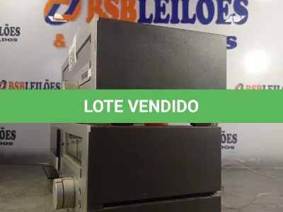 LOTE 158 - 01 AM/FM STÉREO TUNER T-60 E 01 STÉREO CASSETE DECK D-90 MARCAS SANSUI. (NO ESTADO, LEILÃO NÃO TEM GARANTIA E NEM DEVOLUÇÃO, SUJEITO A POSSÍVEIS AVARIAS VISÍVEIS/OCULTAS E/OU AUSÊNCIA DE COMPONENTES).