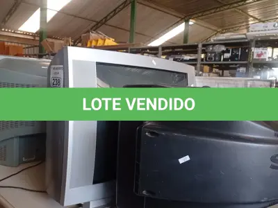 LOTE 238 - 03 TV’S DE TUBO MARCAS E MODELOS DIVERSOS. (NO ESTADO, LEILÃO NÃO TEM GARANTIA E NEM DEVOLUÇÃO, SUJEITO A POSSÍVEIS AVARIAS VISÍVEIS/OCULTAS E/OU AUSÊNCIA DE COMPONENTES).