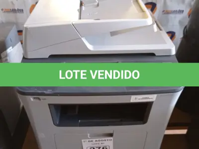 LOTE 276 - 01 IMPRESSORA MULTIFUNCIONAL MARCA SAMSUNG MODELO SCX-5835NX. (NO ESTADO, LEILÃO NÃO TEM GARANTIA E NEM DEVOLUÇÃO, SUJEITO A POSSÍVEIS AVARIAS VISÍVEIS/OCULTAS E/OU AUSÊNCIA DE COMPONENTES).