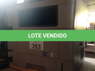 LOTE 353 - 01 IMPRESSORA MULTIFUNCIONAL MARCA SAMSUNG MODELO SCX-5835NX. (NO ESTADO, LEILÃO NÃO TEM GARANTIA E NEM DEVOLUÇÃO, SUJEITO A POSSÍVEIS AVARIAS VISÍVEIS/OCULTAS E/OU AUSÊNCIA DE COMPONENTES).