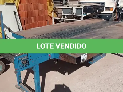 LOTE 454 - 01 PRANCHA DE FERRO COM ESTEIRA. (NO ESTADO, LEILÃO NÃO TEM GARANTIA E NEM DEVOLUÇÃO, SUJEITO A POSSÍVEIS AVARIAS VISÍVEIS/OCULTAS E/OU AUSÊNCIA DE COMPONENTES).
