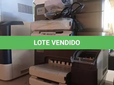 LOTE 356 - 02 IMPRESSORAS MARCAS HP MODELO INK JET 1200WN INCOMPLETAS. (NO ESTADO, LEILÃO NÃO TEM GARANTIA E NEM DEVOLUÇÃO, SUJEITO A POSSÍVEIS AVARIAS VISÍVEIS/OCULTAS E/OU AUSÊNCIA DE COMPONENTES).