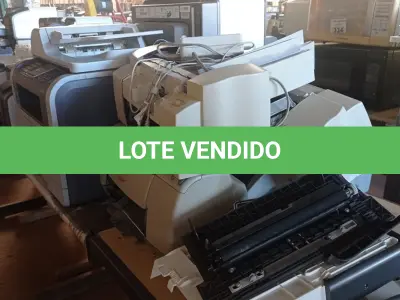 LOTE 361 - 01 LOTE COM VÁRIAS IMPRESSORAS MARCAS E MODELOS DIVERSOS COM AVARIAS. (NO ESTADO, LEILÃO NÃO TEM GARANTIA E NEM DEVOLUÇÃO, SUJEITO A POSSÍVEIS AVARIAS VISÍVEIS/OCULTAS E/OU AUSÊNCIA DE COMPONENTES).