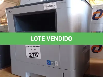 LOTE 276 - 01 IMPRESSORA MULTIFUNCIONAL MARCA SAMSUNG MODELO SCX-5835NX. (NO ESTADO, LEILÃO NÃO TEM GARANTIA E NEM DEVOLUÇÃO, SUJEITO A POSSÍVEIS AVARIAS VISÍVEIS/OCULTAS E/OU AUSÊNCIA DE COMPONENTES).