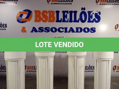 LOTE 189 - 04 FILTROS TIPO CAVALETE PARA CAIXA D’AGUA. (NO ESTADO, LEILÃO NÃO TEM GARANTIA E NEM DEVOLUÇÃO, SUJEITO A POSSÍVEIS AVARIAS VISÍVEIS/OCULTAS E/OU AUSÊNCIA DE COMPONENTES).
