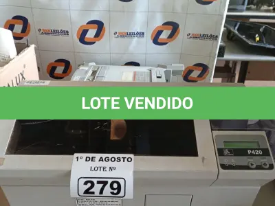 LOTE 279 - 01 IMPRESSORA DE CARTÕES ZEBRA P420 E 01 OSCILOSCÓPIO COM AVARIAS. (NO ESTADO, LEILÃO NÃO TEM GARANTIA E NEM DEVOLUÇÃO, SUJEITO A POSSÍVEIS AVARIAS VISÍVEIS/OCULTAS E/OU AUSÊNCIA DE COMPONENTES).