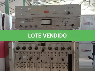 LOTE 294 - 04 EQUIPAMENTOS ELETRÔNICOS DIVERSOS. (NO ESTADO, LEILÃO NÃO TEM GARANTIA E NEM DEVOLUÇÃO, SUJEITO A POSSÍVEIS AVARIAS VISÍVEIS/OCULTAS E/OU AUSÊNCIA DE COMPONENTES).