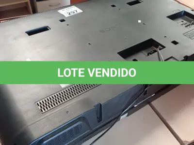 LOTE 297 - 02 TV’S MARCAS E MODELOS DIVERSOS PARA RETIRADA DE PEÇAS. (NO ESTADO, LEILÃO NÃO TEM GARANTIA E NEM DEVOLUÇÃO, SUJEITO A POSSÍVEIS AVARIAS VISÍVEIS/OCULTAS E/OU AUSÊNCIA DE COMPONENTES).