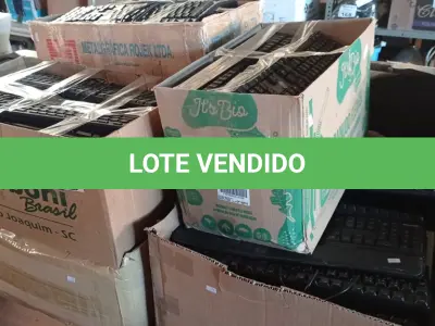 LOTE 208 - 01 LOTE COM GRANDE QUANTIDADE DE TECLADOS PARA PC MARCAS E MODELOS DIVERSOS. (NO ESTADO, LEILÃO NÃO TEM GARANTIA E NEM DEVOLUÇÃO, SUJEITO A POSSÍVEIS AVARIAS VISÍVEIS/OCULTAS E/OU AUSÊNCIA DE COMPONENTES).