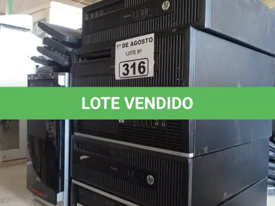 LOTE 316 - 06 CPU’S E VÁRIOS TECLADOS PARA PC MARCAS E MODELOS DIVERSOS. (NO ESTADO, LEILÃO NÃO TEM GARANTIA E NEM DEVOLUÇÃO, SUJEITO A POSSÍVEIS AVARIAS VISÍVEIS/OCULTAS E/OU AUSÊNCIA DE COMPONENTES).