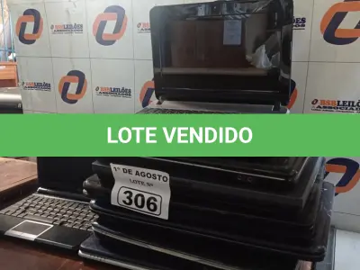 LOTE 306 - 06 NOTEBOOK’S E 02 NETBOOK’S MARCAS E MODELOS DIVERSOS PARA RETIRADA DE PEÇAS. (NO ESTADO, LEILÃO NÃO TEM GARANTIA E NEM DEVOLUÇÃO, SUJEITO A POSSÍVEIS AVARIAS VISÍVEIS/OCULTAS E/OU AUSÊNCIA DE COMPONENTES).