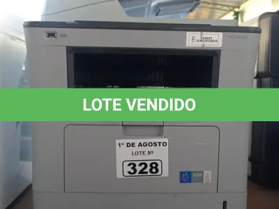 LOTE 328 - 01 IMPRESSORA MULTIFUNCIONAL MARCA SAMSUNG MODELO SCX-5835NX. (NO ESTADO, LEILÃO NÃO TEM GARANTIA E NEM DEVOLUÇÃO, SUJEITO A POSSÍVEIS AVARIAS VISÍVEIS/OCULTAS E/OU AUSÊNCIA DE COMPONENTES).