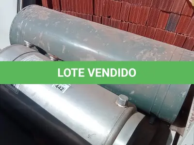 LOTE 442 - 01 BOILER E 01 FILTRO. (NO ESTADO, LEILÃO NÃO TEM GARANTIA E NEM DEVOLUÇÃO, SUJEITO A POSSÍVEIS AVARIAS VISÍVEIS/OCULTAS E/OU AUSÊNCIA DE COMPONENTES).