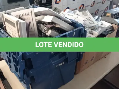 LOTE 345 - 01 LOTE COM VÁRIOS APARELHOS DE TELEFONE MARCAS E MODELOS DIVERSOS. (NO ESTADO, LEILÃO NÃO TEM GARANTIA E NEM DEVOLUÇÃO, SUJEITO A POSSÍVEIS AVARIAS VISÍVEIS/OCULTAS E/OU AUSÊNCIA DE COMPONENTES).