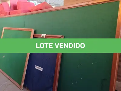 LOTE 440 - 03 QUADROS DE RECADOS TAMANHOS DIVERSOS. (NO ESTADO, LEILÃO NÃO TEM GARANTIA E NEM DEVOLUÇÃO, SUJEITO A POSSÍVEIS AVARIAS VISÍVEIS/OCULTAS E/OU AUSÊNCIA DE COMPONENTES).