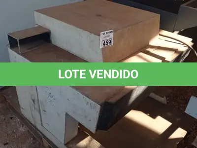 LOTE 459 - 01 SUCATA DE MAQUINÁRIO GRÁFICO. (NO ESTADO, LEILÃO NÃO TEM GARANTIA E NEM DEVOLUÇÃO, SUJEITO A POSSÍVEIS AVARIAS VISÍVEIS/OCULTAS E/OU AUSÊNCIA DE COMPONENTES).