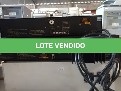 LOTE 293 - 03 EQUIPAMENTOS ELETRÔNICOS DIVERSOS. (NO ESTADO, LEILÃO NÃO TEM GARANTIA E NEM DEVOLUÇÃO, SUJEITO A POSSÍVEIS AVARIAS VISÍVEIS/OCULTAS E/OU AUSÊNCIA DE COMPONENTES).