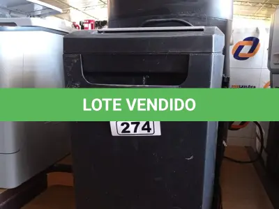 LOTE 274 - 02 FRAGMENTADORAS DE PAPEL MARCAS E MODELOS DIVERSOS. (NO ESTADO, LEILÃO NÃO TEM GARANTIA E NEM DEVOLUÇÃO, SUJEITO A POSSÍVEIS AVARIAS VISÍVEIS/OCULTAS E/OU AUSÊNCIA DE COMPONENTES).