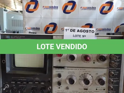 LOTE 258 - 01 ANALISADOR DE ESPECTRO. (NO ESTADO, LEILÃO NÃO TEM GARANTIA E NEM DEVOLUÇÃO, SUJEITO A POSSÍVEIS AVARIAS VISÍVEIS/OCULTAS E/OU AUSÊNCIA DE COMPONENTES).