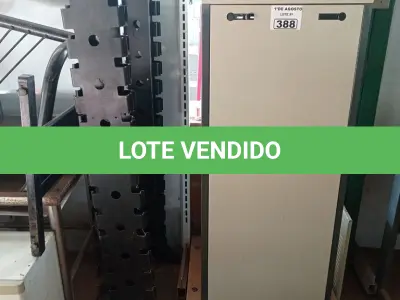 LOTE 388 - 03 RACK’S PARA EQUIPAMENTOS DE REDE MARCAS E MODELOS DIVERSOS.  (NO ESTADO, LEILÃO NÃO TEM GARANTIA E NEM DEVOLUÇÃO, SUJEITO A POSSÍVEIS AVARIAS VISÍVEIS/OCULTAS E/OU AUSÊNCIA DE COMPONENTES).
