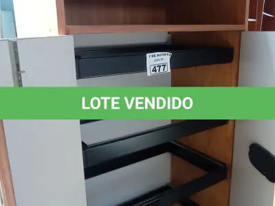 LOTE 477 - 01 ARMÁRIO PARA PASTA SUSPENSA EM MADEIRA COM 02 PORTAS. (NO ESTADO, LEILÃO NÃO TEM GARANTIA E NEM DEVOLUÇÃO, SUJEITO A POSSÍVEIS AVARIAS VISÍVEIS/OCULTAS E/OU AUSÊNCIA DE COMPONENTES).
