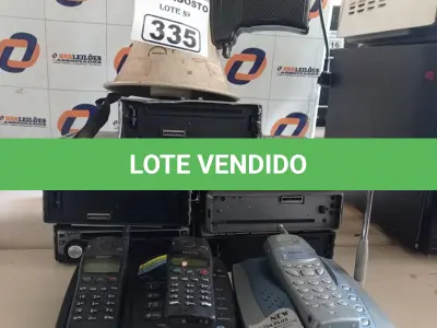LOTE 335 - 03 APARELHOS DE TELEFONE, 05 APARELHOS DE SOM AUTOMOTIVO E 01 MEGAFONE MARCAS E MODELOS DIVERSOS COM AVARIAS. (NO ESTADO, LEILÃO NÃO TEM GARANTIA E NEM DEVOLUÇÃO, SUJEITO A POSSÍVEIS AVARIAS VISÍVEIS/OCULTAS E/OU AUSÊNCIA DE COMPONENTES).