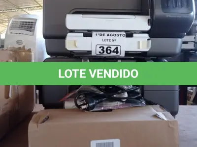 LOTE 364 - 02 IMPRESSORAS MARCAS HP MODELO INK JET 1200WN INCOMPLETAS. (NO ESTADO, LEILÃO NÃO TEM GARANTIA E NEM DEVOLUÇÃO, SUJEITO A POSSÍVEIS AVARIAS VISÍVEIS/OCULTAS E/OU AUSÊNCIA DE COMPONENTES).