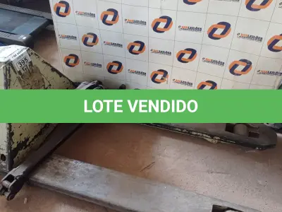 LOTE 395 - 01 PALETEIRA COM AVARIAS. (NO ESTADO, LEILÃO NÃO TEM GARANTIA E NEM DEVOLUÇÃO, SUJEITO A POSSÍVEIS AVARIAS VISÍVEIS/OCULTAS E/OU AUSÊNCIA DE COMPONENTES).