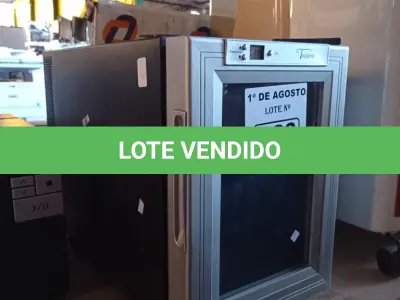 LOTE 223 - 01 ADEGA 127V. (NO ESTADO, LEILÃO NÃO TEM GARANTIA E NEM DEVOLUÇÃO, SUJEITO A POSSÍVEIS AVARIAS VISÍVEIS/OCULTAS E/OU AUSÊNCIA DE COMPONENTES).