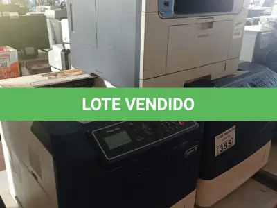 LOTE 355 - 03 IMPRESSORAS SENDO 02 XEROX 4600 E 01 MULTIFUNCIONAL MARCA SAMSUNG MODELO SCX-5530FN. (NO ESTADO, LEILÃO NÃO TEM GARANTIA E NEM DEVOLUÇÃO, SUJEITO A POSSÍVEIS AVARIAS VISÍVEIS/OCULTAS E/OU AUSÊNCIA DE COMPONENTES).