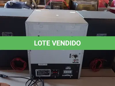 LOTE 219 - 01 APARELHO DE SOM 3X1 MARCA LG. (NO ESTADO, LEILÃO NÃO TEM GARANTIA E NEM DEVOLUÇÃO, SUJEITO A POSSÍVEIS AVARIAS VISÍVEIS/OCULTAS E/OU AUSÊNCIA DE COMPONENTES).